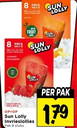 Aanbieding: Sun Lolly Invrieslollies