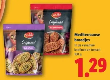 Aanbieding: Mediterraanse broodjes
