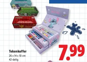 Aanbieding: Teken koffer