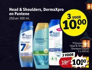 Aanbieding: Head & Shoulders, DermaXpro en Pantene