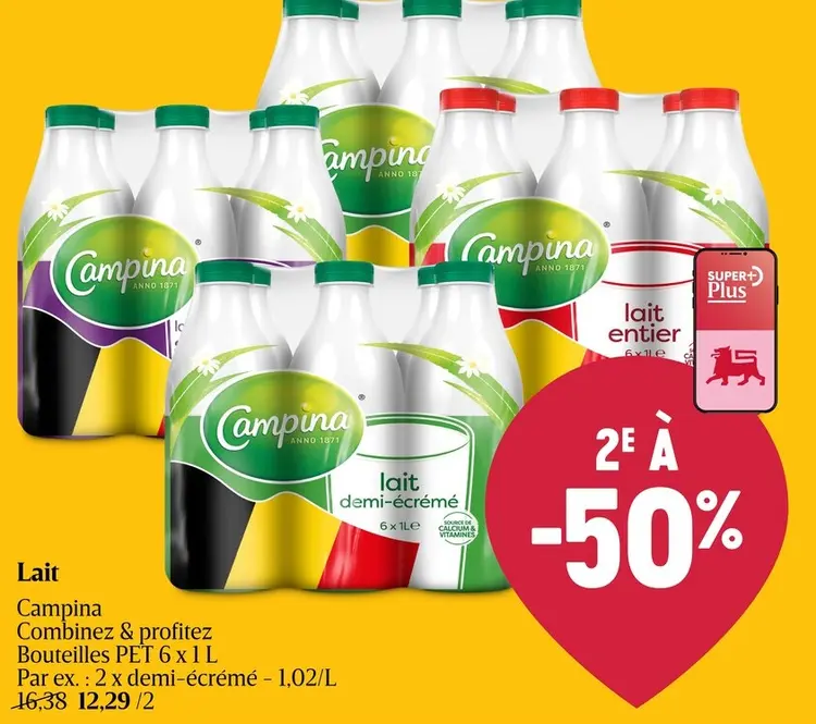 Offre: Lait