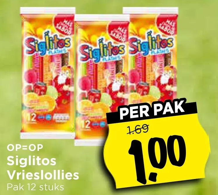 Aanbieding: Siglitos Vrieslollies