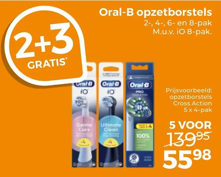 Aanbieding: Oral-B opzetborstels