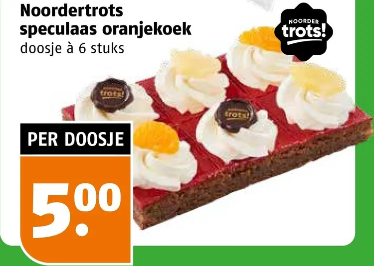 Aanbieding: Speculaas oranjekoek