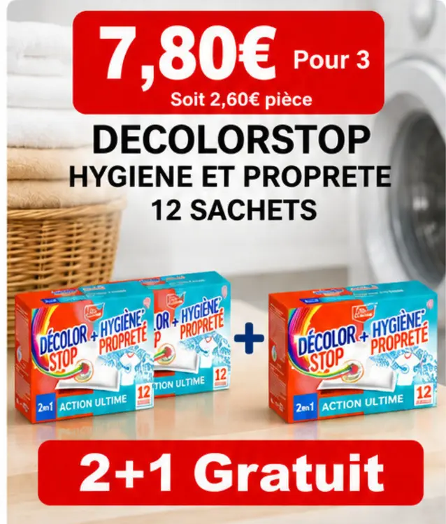 Offre: Decolorstop Hygiene et proprete