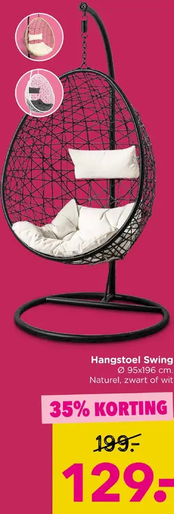 Aanbieding: Hangstoel Swing
