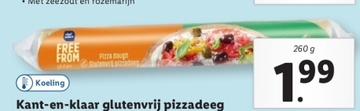 Aanbieding: Glutenvrij pizzadeeg