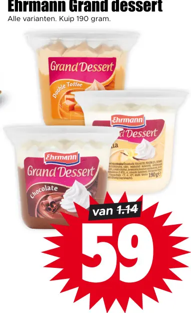 Aanbieding: Grand dessert