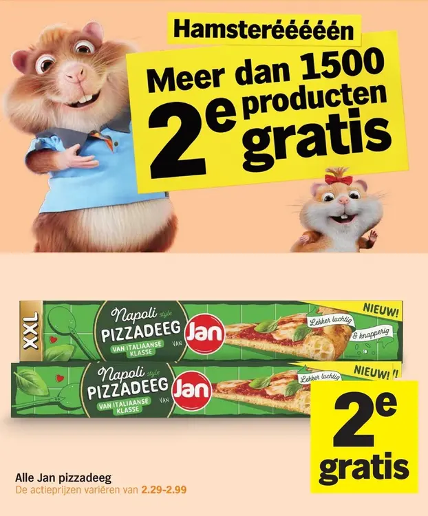 Aanbieding: Jan pizzadeeg