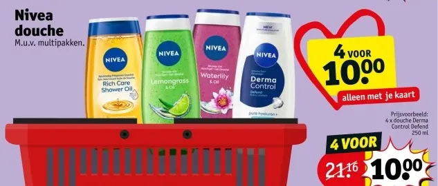 Promotie: Nivea douche