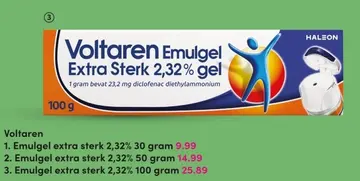 Aanbieding: Voltaren Emulgel extra sterk 2,32%