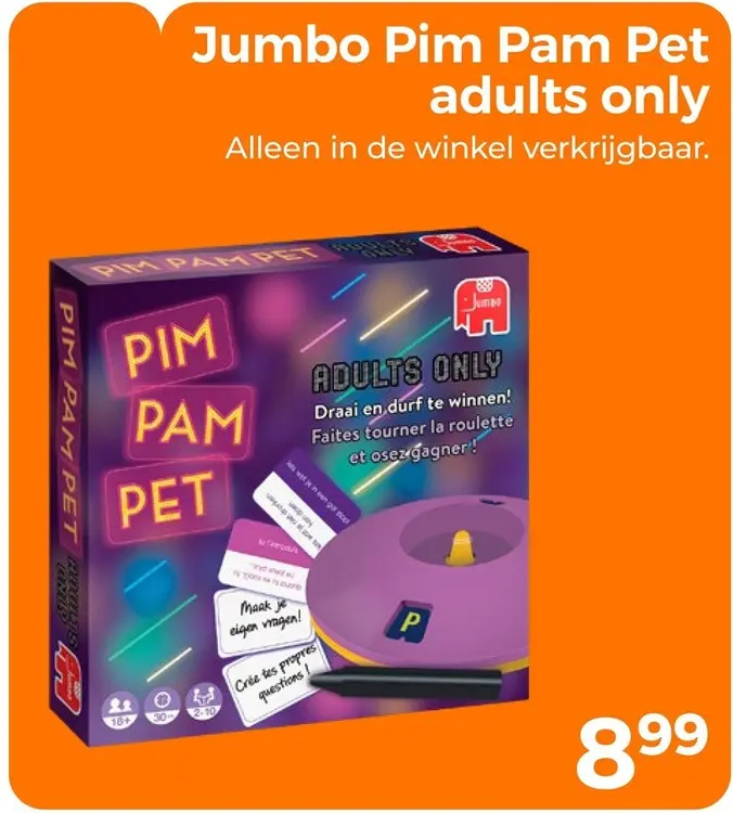 Aanbieding: Pim Pam Pet adults only