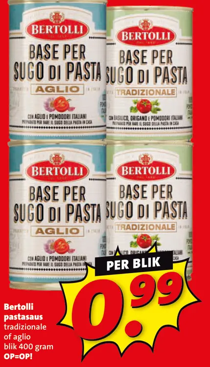 Aanbieding: pastasaus