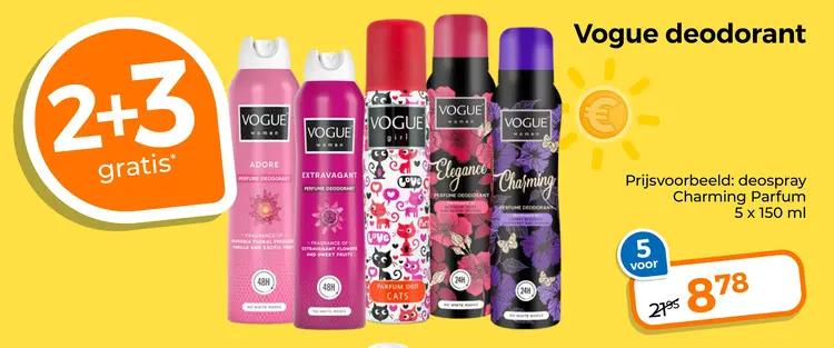Aanbieding: Vogue deodorant