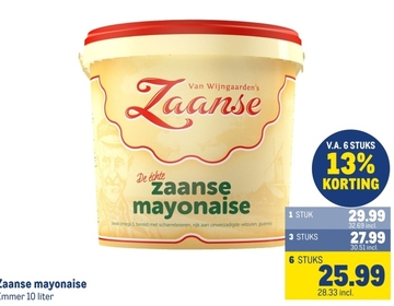 Aanbieding: Zaanse mayonaise