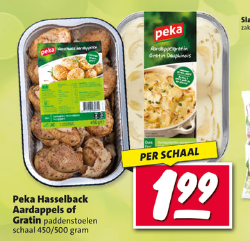 Aanbieding: Peka Hasselback Aardappels of Gratin paddenst