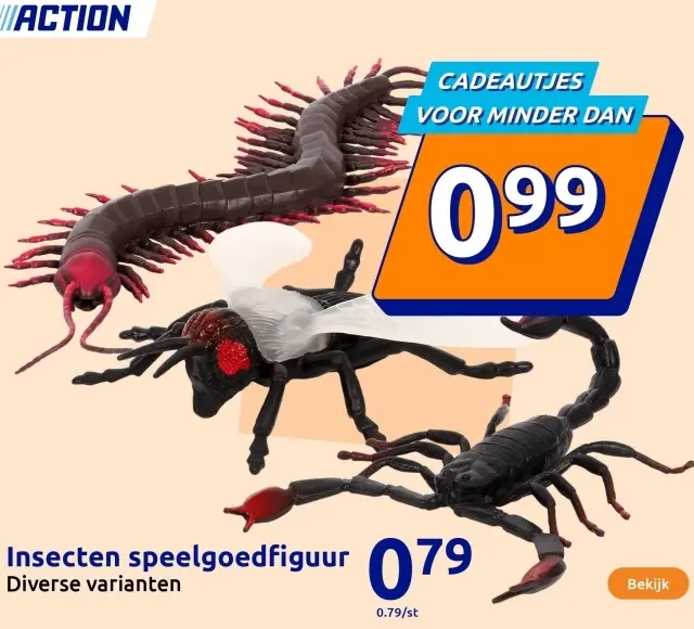 Aanbieding: Insecten speelgoedfiguur