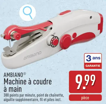 Offre: Machine à coudre à main