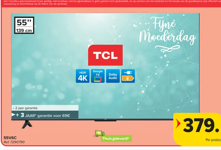 Promotie: Tcl 55v6c