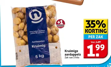 Aanbieding: Kruimige aardappels
