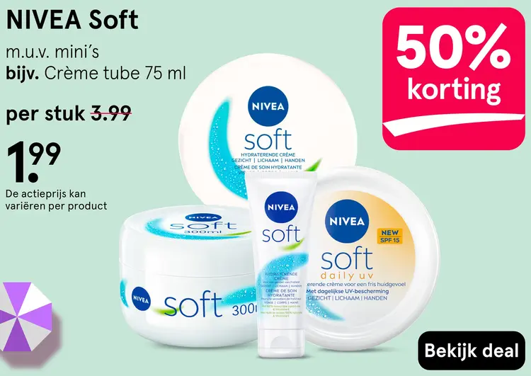 Aanbieding: Nivea Soft