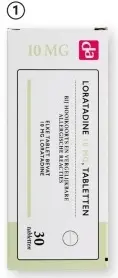 Aanbieding: DA loratadine 10 tabletten