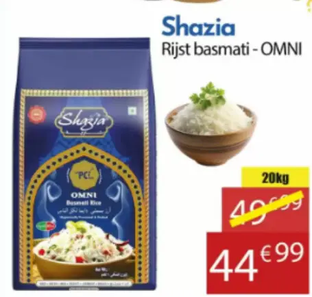 Promotie: Rijst basmati