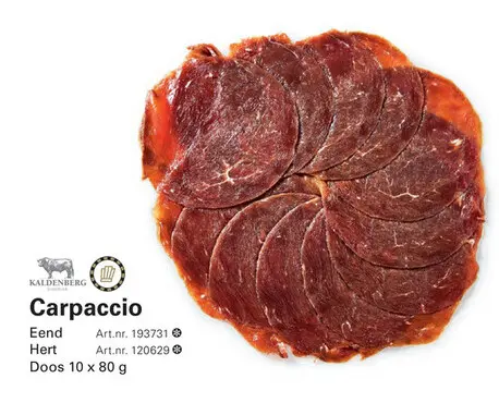 Aanbieding: Carpaccio