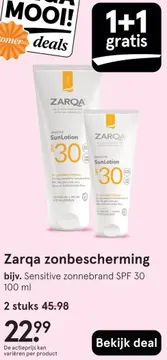 Aanbieding: Zarqa zonbescherming