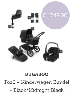 Aanbieding: Bugaboo Fox5/Maxi-Cosi – Kinderwagen Bundel
