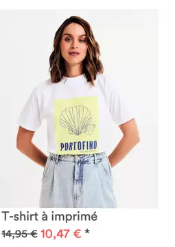Offre: T-shirt à imprimé