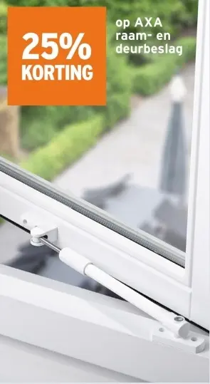 Aanbieding: AXA raam- en deurbeslag