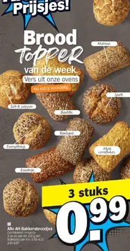 Aanbieding: AH Bakkersbroodjes