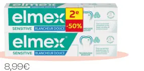 Promotie: Tandpasta Sensitive Blancheur Douce