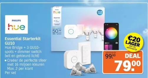 Aanbieding: Essential Starterkit GU10