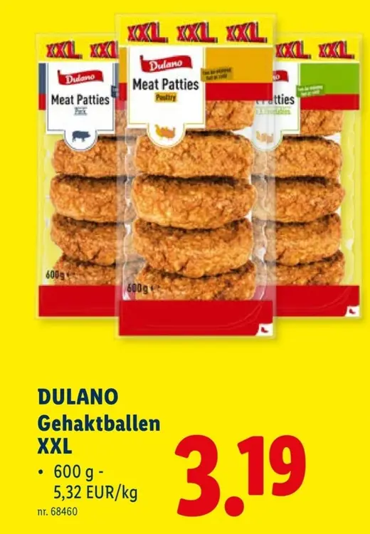 Promotie: DULANO Gehaktballen XXL