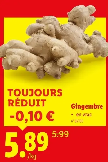 Offre: Gingembre