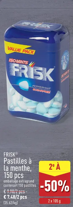 Offre: Pastilles à la menthe