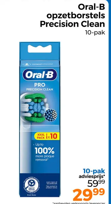 Aanbieding: opzetborstels Precision Clean