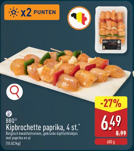 Promotie: Kipbrochette