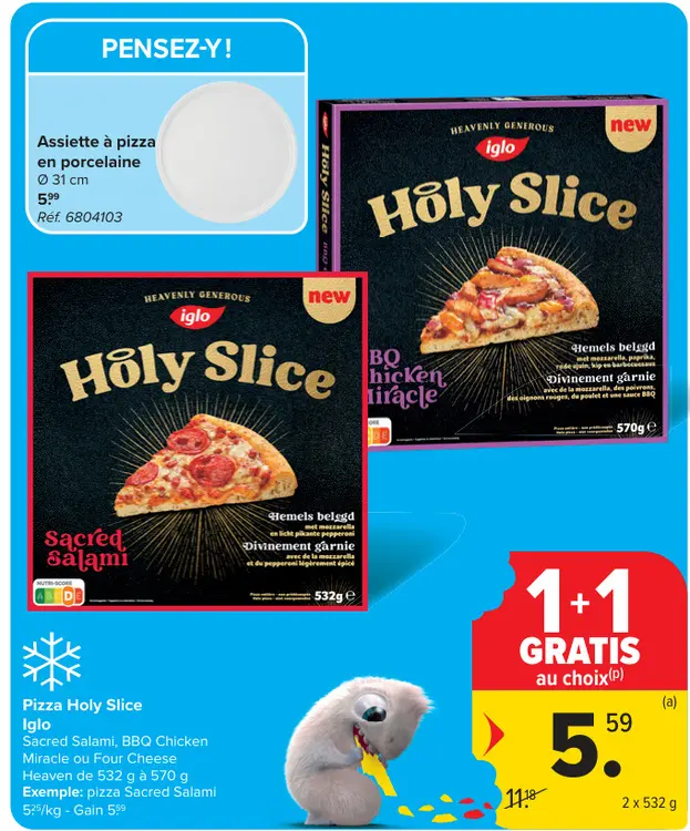 Offre: Pizza Holy Slice