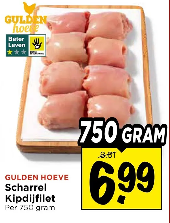 Scharrel Kipdijfilet