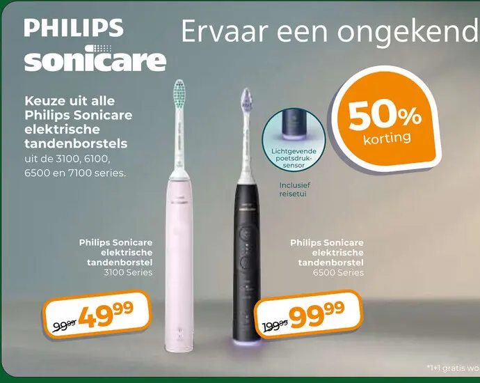 Aanbieding: Philips Sonicare elektrische tandenborstel