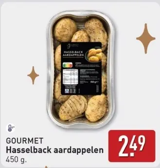Aanbieding: Hasselback aardappelen