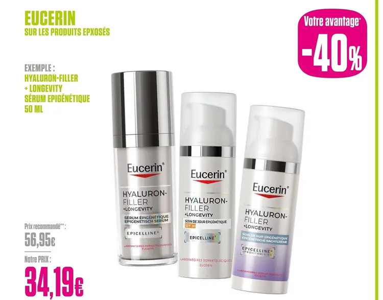 Offre: Hyaluron-filler + longevity sérum epigénétiqu