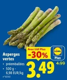 Offre: Asperges vertes