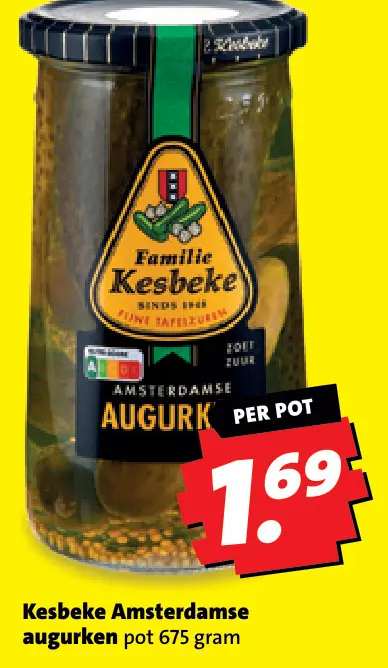 Aanbieding: Amsterdamse augurken