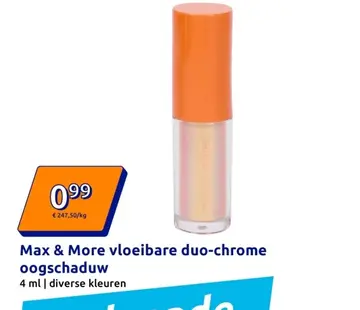 Aanbieding: Max & More vloeibare duo-chrome oogschaduw