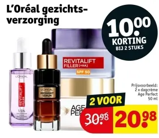 Aanbieding: gezichtsverzorging