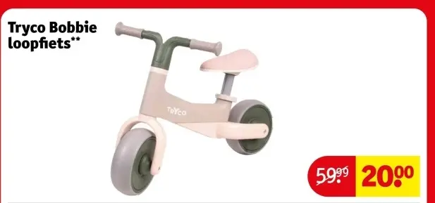 Aanbieding: Bobbie loopfiets